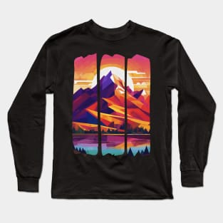 Big Mountain View Long Sleeve T-Shirt